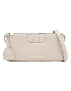 Armani Exchange Amelie Mini Crossbody Bag in Sand