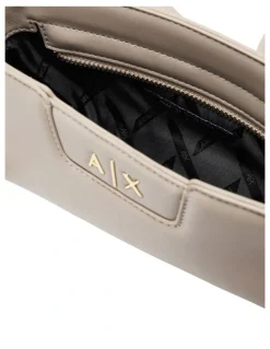 Armani Exchange Amelie Mini Crossbody Bag in Sand