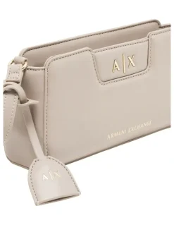 Armani Exchange Amelie Mini Crossbody Bag in Sand