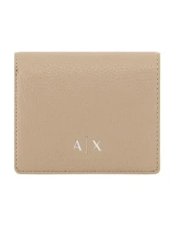Armani Exchange Nicole Mini Wallet in Sand