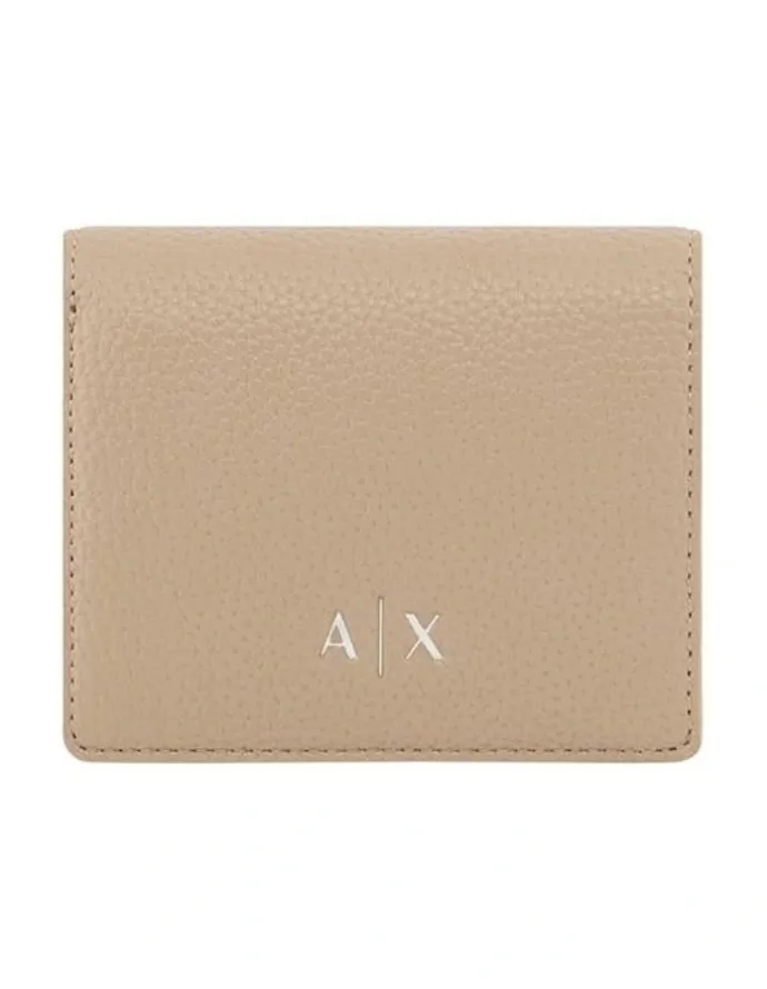 Armani Exchange Nicole Mini Wallet in Sand