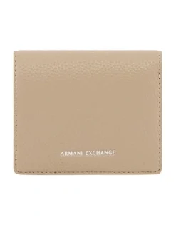 Armani Exchange Nicole Mini Wallet in Sand