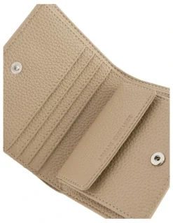 Armani Exchange Nicole Mini Wallet in Sand
