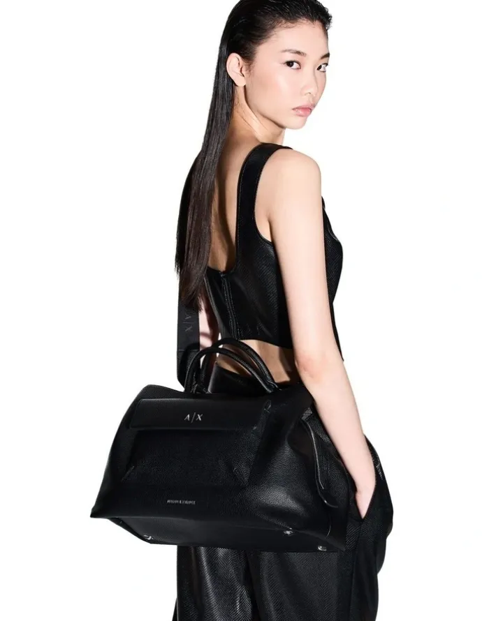 Armani Exchange Nicole Tote Bag in Black