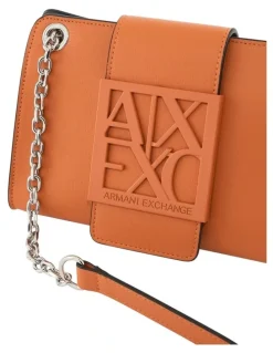 Armani Exchange Susy Mini Crossbody Bag in Ramie