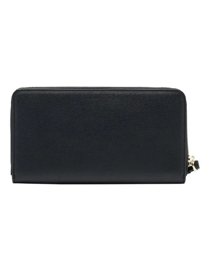 Armani Exchange Susy Zip Around Wallet in Black