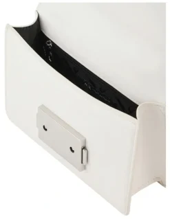 Armani Exchange Wonder Crossbody Bag in Off White