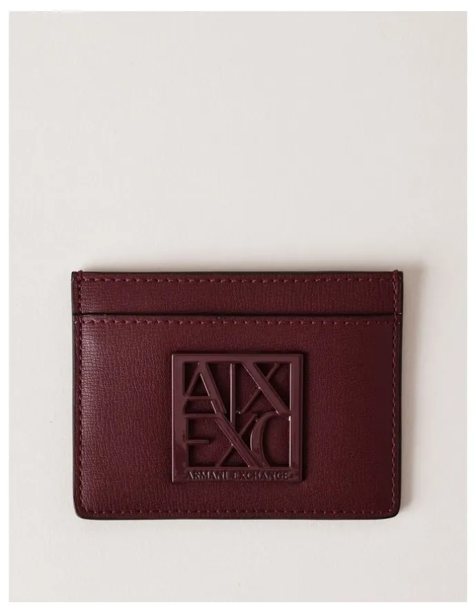 Armani Susie Credit Card Holder in Groove