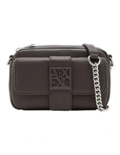 Armani Susie Soft Crossbody Bag in Hot Fudge