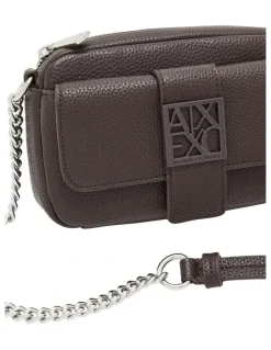 Armani Susie Soft Crossbody Bag in Hot Fudge