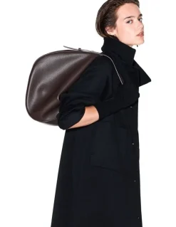 Armani Susie Soft Medium Shoulder Bag in Brown