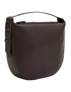 Armani Susie Soft Medium Shoulder Bag in Brown