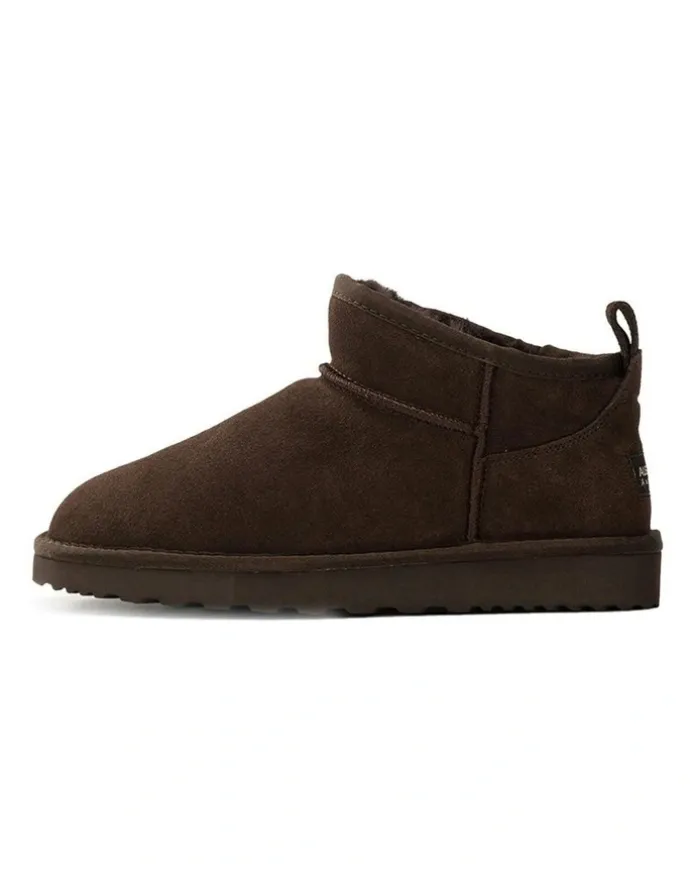 Aus Wooli Ugg Airlie Ultra Mini Boots in Brown