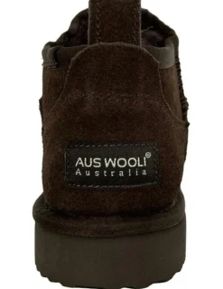 Aus Wooli Ugg Airlie Ultra Mini Boots in Brown