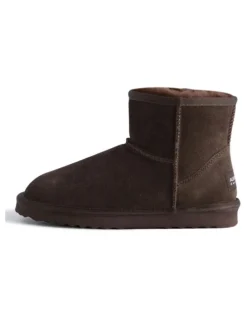 Aus Wooli Ugg Bondi Ankle Boots in Brown