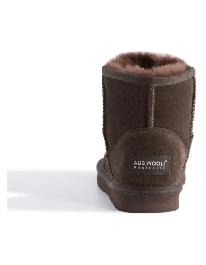 Aus Wooli Ugg Bondi Ankle Boots in Brown