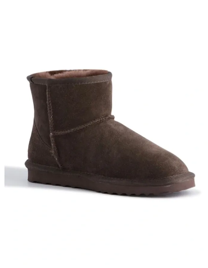 Aus Wooli Ugg Bondi Ankle Boots in Brown