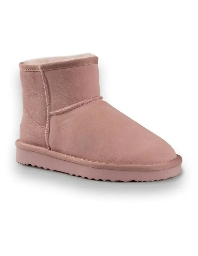 Aus Wooli Ugg Bondi Ankle Boots in Pink
