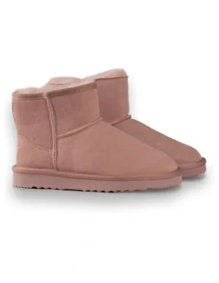 Aus Wooli Ugg Bondi Ankle Boots in Pink