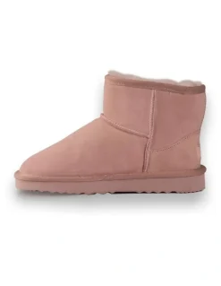 Aus Wooli Ugg Bondi Ankle Boots in Pink