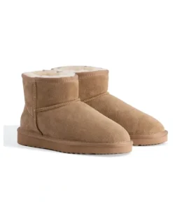 Aus Wooli Ugg Bondi Ankle Boots in Brown