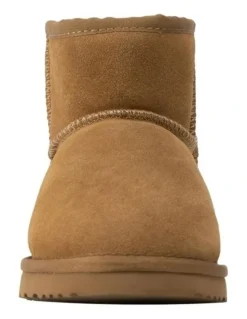 Aus Wooli Ugg Bondi Ankle Boots in Beige