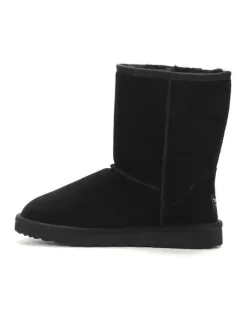 Aus Wooli Ugg Cronulla Mid Calf Boots in Black