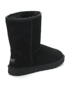 Aus Wooli Ugg Cronulla Mid Calf Boots in Black