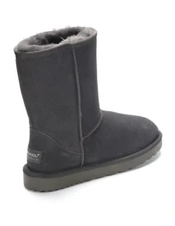 Aus Wooli Ugg Cronulla Mid Calf Boots in Grey