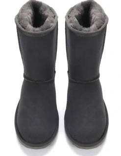 Aus Wooli Ugg Cronulla Mid Calf Boots in Grey