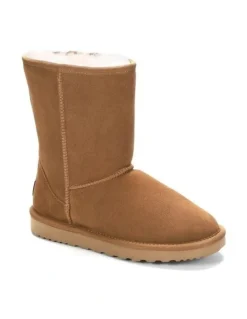 Aus Wooli Ugg Cronulla Mid Calf Boots in Brown