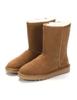 Aus Wooli Ugg Cronulla Mid Calf Boots in Brown