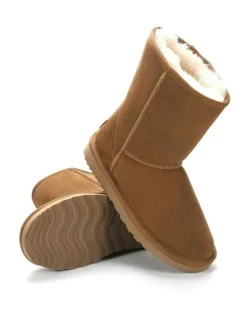Aus Wooli Ugg Cronulla Mid Calf Boots in Brown