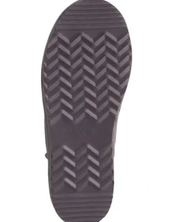 Aus Wooli Ugg Sheepsk Classic Ultra Mini UGG Boot in Grey