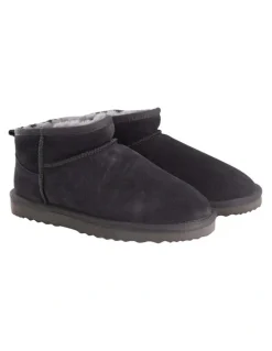 Aus Wooli Ugg Sheepsk Classic Ultra Mini UGG Boot in Grey
