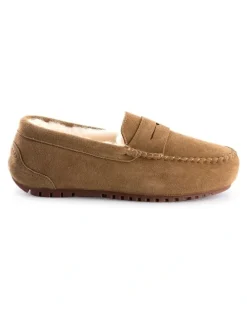 Aus Wooli Ugg Women Byronbay Cosy Moccasin Tan