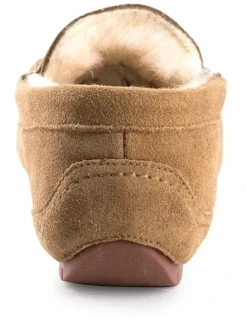 Aus Wooli Ugg Women Byronbay Cosy Moccasin Tan