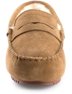 Aus Wooli Ugg Women Byronbay Cosy Moccasin Tan