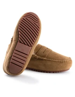 Aus Wooli Ugg Women Byronbay Cosy Moccasin Tan