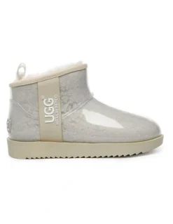 Australian Shepherd Australian Shepherd UGG Womens Coated Mini Waterproof Boots