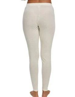 Baselayers Pure Merino Wool Legging in Ivory