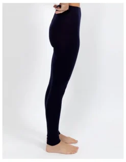Baselayers Pure Merino Wool Legging in Black