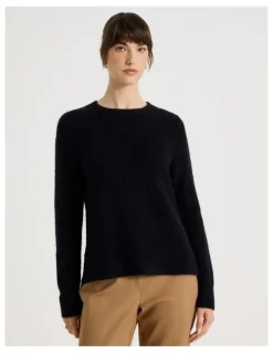 Basque Alpaca Blend Knit in Black