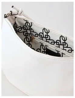 Basque Annette Shoulder Bag in White
