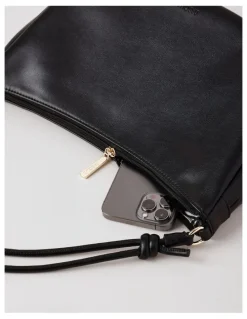 Basque Annette Shoulder Bag in Black