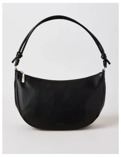 Basque Annette Shoulder Bag in Black