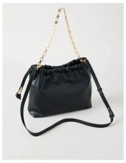 Basque Ashley Shoulder Bag in Black