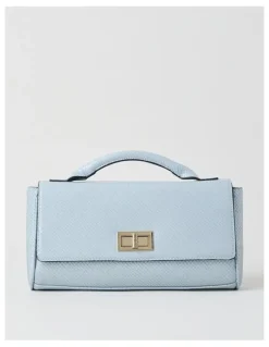 Basque Ava Satchel Bag in Blue