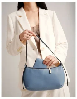 Basque Brie Shoulder Bag in Blue