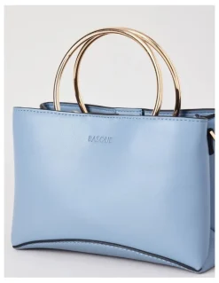 Basque Carolina Mini Tote Bag in Blue